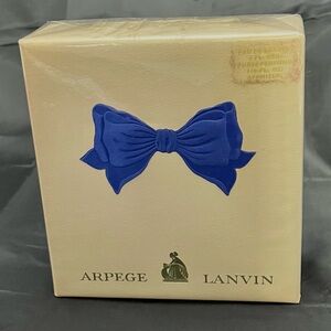 Lanvin Arpege with Royal Blue Bow